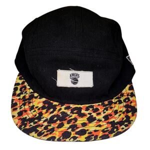 New York Knicks leopard camper New Era Hardwood classics 5 panel Strapback